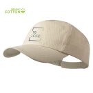Gorra de algodón orgánico