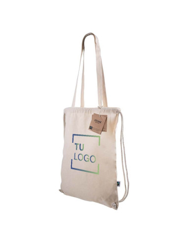 Bolsa mochila FAIRTRADE