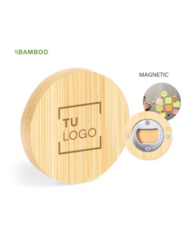 Abridor de madera magnético