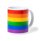 Taza arcoiris del orgullo