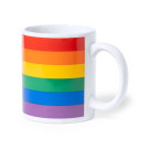 Taza arcoiris del orgullo