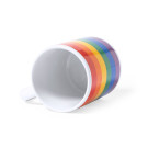 Taza arcoiris del orgullo