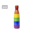 Botella arco iris