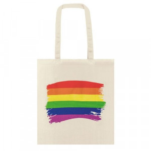Bolsa de Algodón con la Bandera LGTBI 2