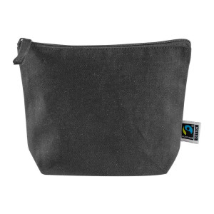 Neceser FAIRTRADE Negro con Cremallera 2