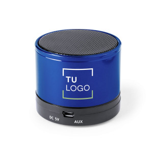 Mini Altavoz Bluetooth con Luz Led + Radio + USB - Regalos Detalles  Prácticos Bodas