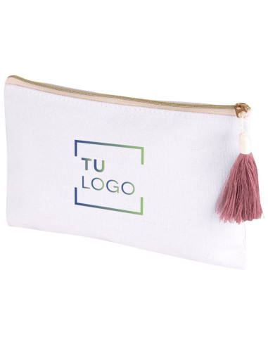 Neceser acolchado bordado a color - ACCESORIOS - Mujer 