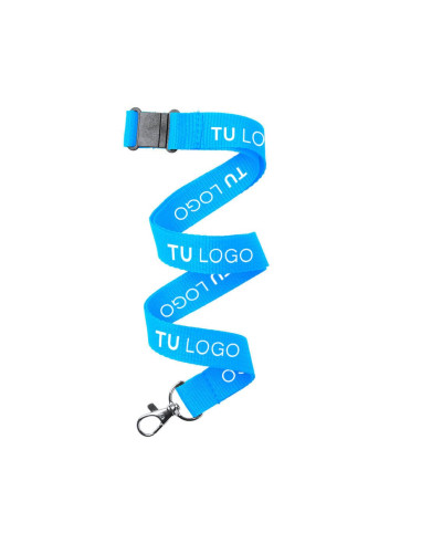 Lanyard básico con cierre de seguridad