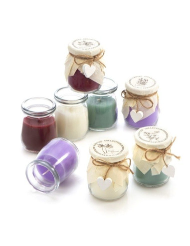 Velas aromáticas para regalo