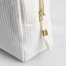 Neceser Blanco con Cremallera | Neceser Personalizado