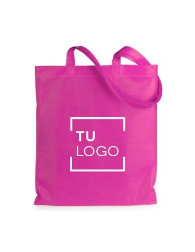 Bolsa de non woven con asas largas termoselladas