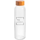 Botella Ecológica de Cristal y Bambú | Botellas Personalizadas