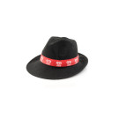 Sombrero de poliéster ala corta