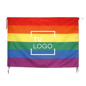 Bandera de fiesta multicolor 100 x 70 cm