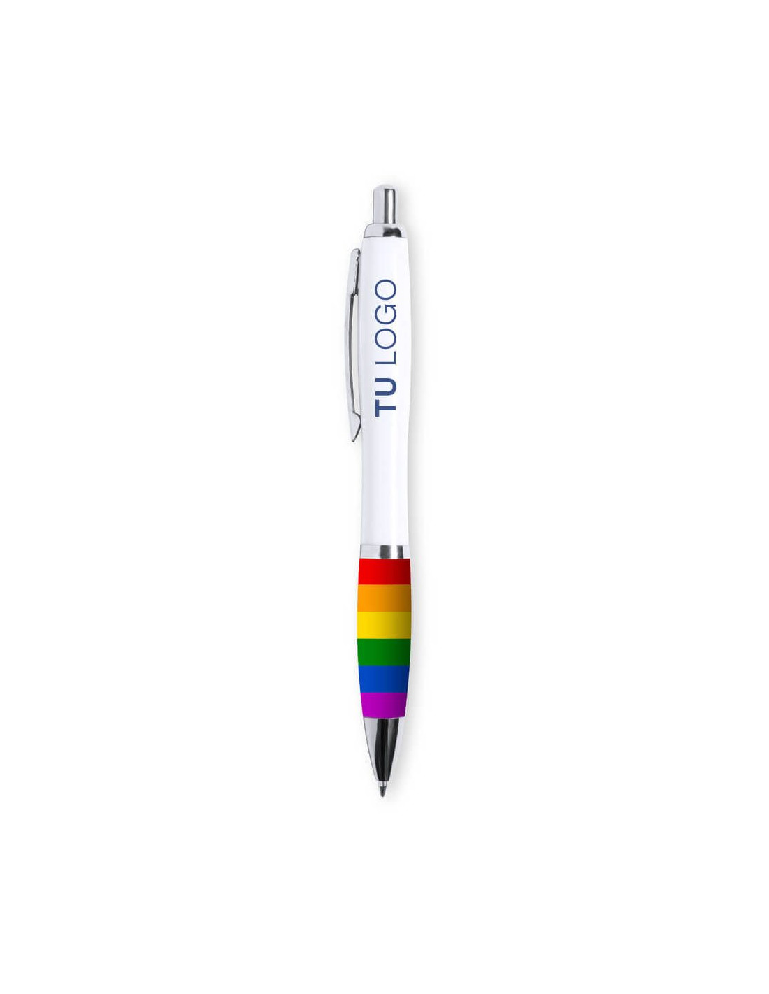 Bolígrafo multicolor personalizado con tu logo