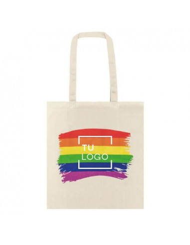 Bolsa de algodón bandera LGTBI