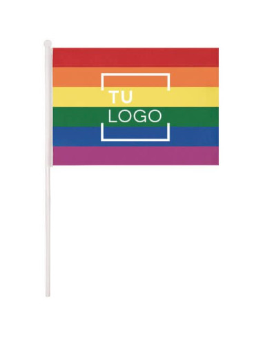 Banderín Mini Arcoiris LGTBI | Banderín Animación LGTBI