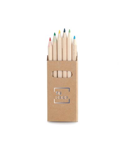 Caja de lápices 6 unidades