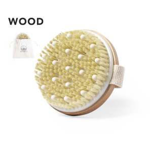 Cepillo Exfoliante Masajeador de Madera