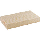 Trofeo de Madera de Pino Rectangular