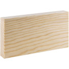 Trofeo de Madera de Pino Rectangular