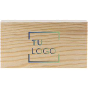 Trofeo de Madera de Pino Rectangular