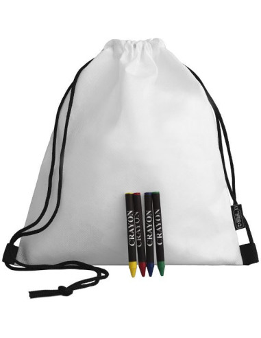 Mochila de non woven para colorear