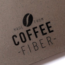 Bloc de notas de fibra de café