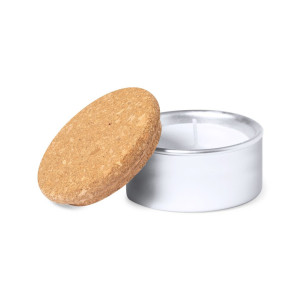 Vela de Vainilla con Tapa de Corcho 2