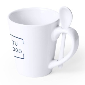 Taza de sublimación con cuchara