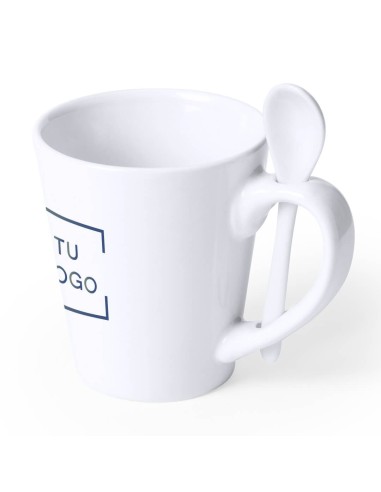 Taza de sublimación con cuchara