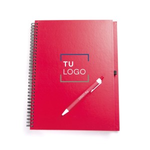 Libreta de cartón de colores maxi