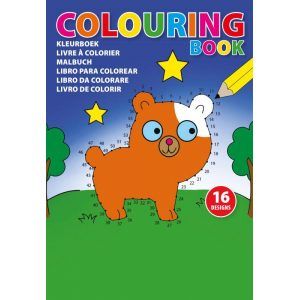 Libro infantil A5 para colorear