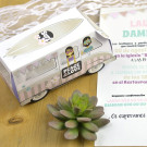 Invitación de Boda "Peace & Love"