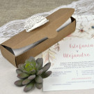 Invitación de boda atrapasueños