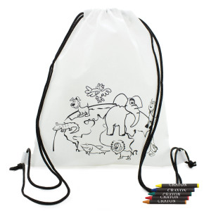 Mochila infantil con ceras