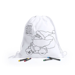 Mochila Navideña para Colorear | Regalos de Navidad Mochila Navideña para Colorear | Regalos de Navidad