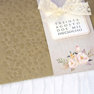 Invitación de Boda con Lacito 2