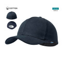 Gorra de algodón peinado y spandex