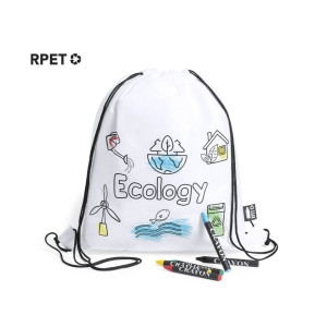 Mochila para colorear de RPET