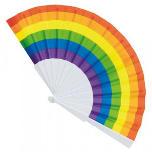Abanico de Plástico LGTBI 2