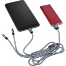 Set de Cables de Nilón Felix USB, micro USB, USB-C y Lightning