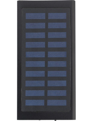Power Bank solar de ABS y Aluminio 8000 mAh