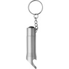 Llavero de Aluminio con Abridor y Linterna: El llavero perfecto.