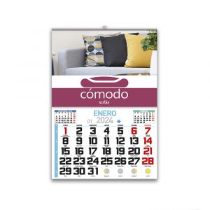 Calendario de pared personalizado
