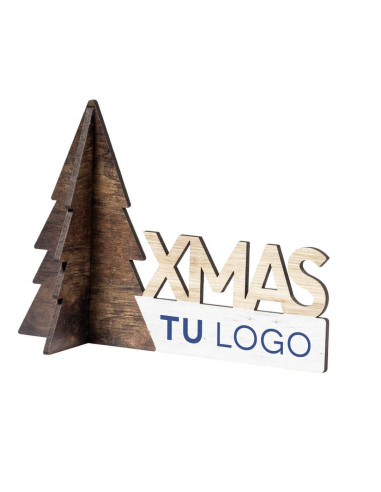 Árbol de navidad de madera