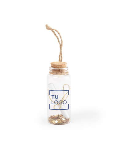 Bote de los Deseos | Bote con Pergamino para Regalo