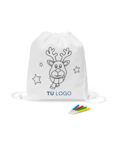 Mochila para Colorear Navideña | Regalos Infantiles