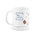 Taza de Navidad con Papá Noel