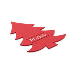 Posavasos Navideño de Fieltro RPET | Regalos ORIGINALES